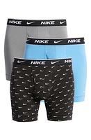 Nike Dri-FIT Essential Assorted 3-Pack Stretch Cotton Boxer Briefs at Nordstrom,