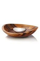 Nambé 'Braid' Chip & Dip Server in Brown at Nordstrom