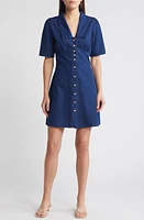 Nobody's Child Daisy Denim Shirtdress Blue at Nordstrom,