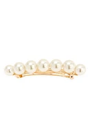 Tasha Oversize Pearl Barrette at Nordstrom