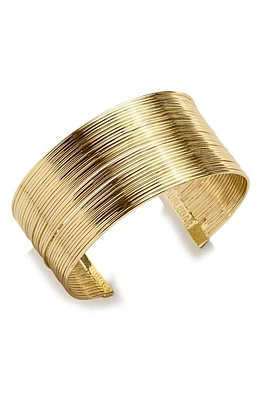 BaubleBar Ashanti Cuff Bracelet in Gold at Nordstrom