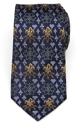 Cufflinks, Inc. Joker Print Silk Tie in Blue at Nordstrom