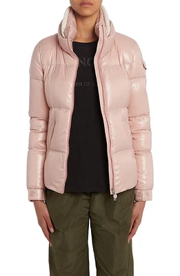 Moncler Vistule Down Puffer Jacket Pink at Nordstrom,