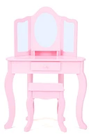 Teamson Kids Fantasy Fields Vanity & Stool in Pink at Nordstrom