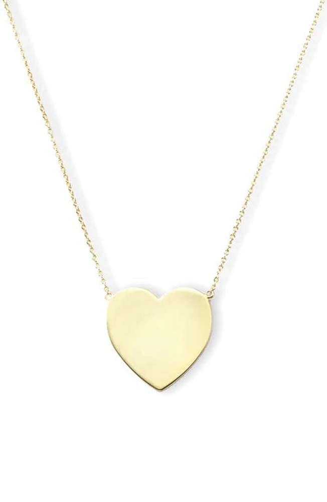 Melinda Maria You Have My Heart Necklace in Gold at Nordstrom