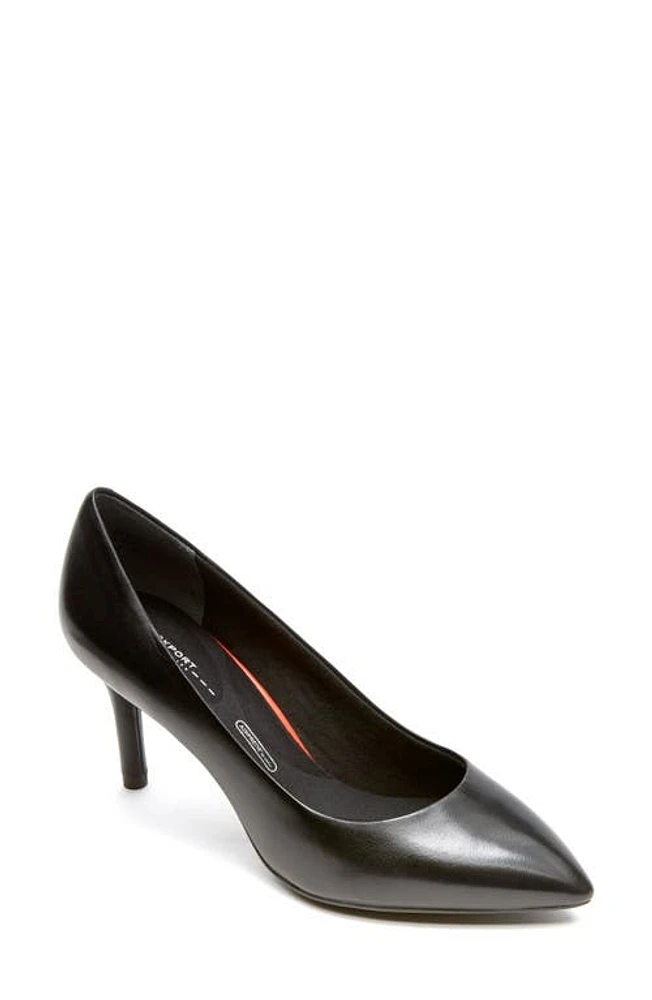 Rockport 'Total Motion' Pump Black Leather at Nordstrom,