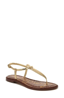 Sam Edelman Gigi Sandal Amber Gold at Nordstrom,