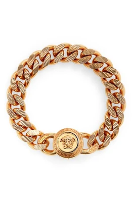 Versace Medusa Chain Bracelet Gold at Nordstrom,