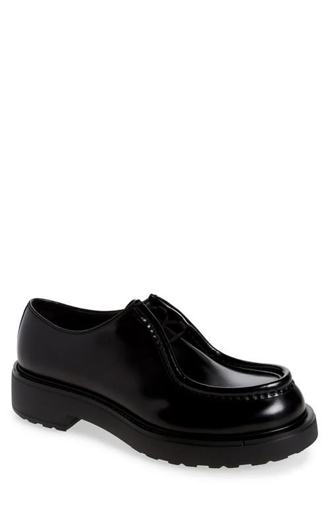 Prada Spazzolato Derby Nero at Nordstrom,