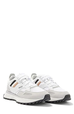 BOSS Jonah Runn Sneaker in White at Nordstrom, Size 10Us