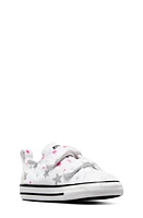 Converse Kids' Chuck Taylor All Star Ox Sneaker White/Prime Pink/White at Nordstrom, M