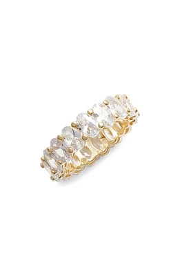 SHYMI Cubic Zirconia Eternity Band in Gold at Nordstrom