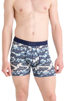 SAXX Quest Quick Dry Mesh Slim Fit Boxer Briefs Upstream- Twilight at Nordstrom,