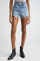 Alexander Wang Bite Denim Shorts Vintage Light Indigo at Nordstrom,