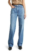 FRAME Le Jane High Waist Straight Leg Jeans Mariner at Nordstrom,