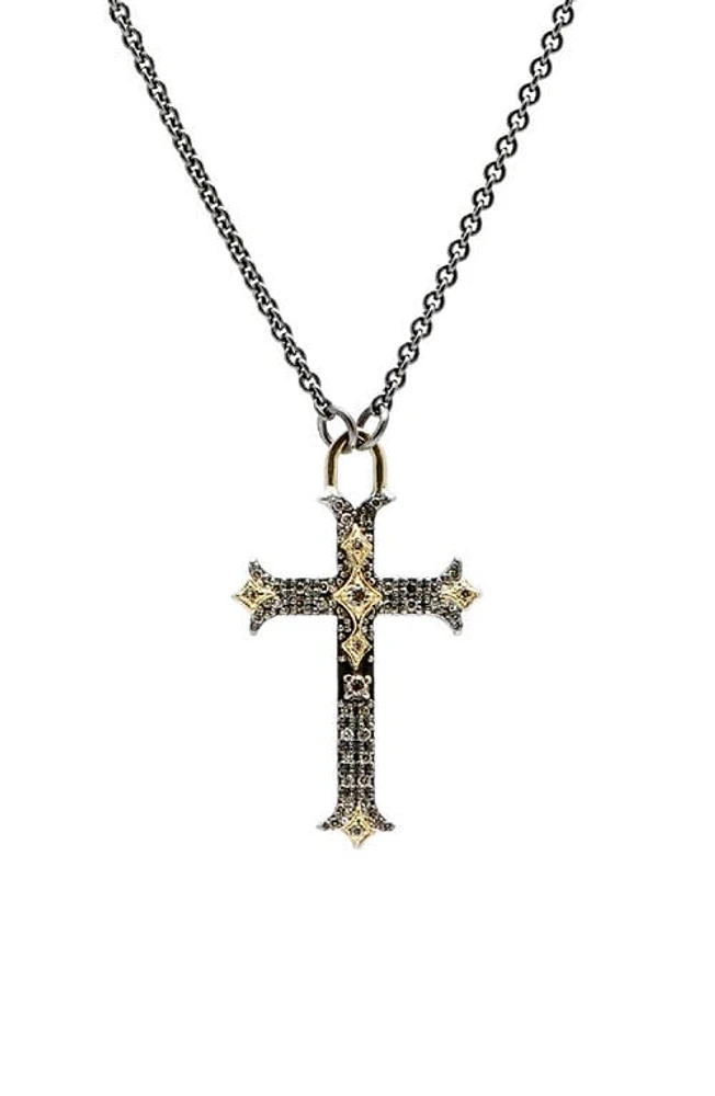 Armenta Old World Crivilli Cross Pendant Necklace in Yellow Gold at Nordstrom