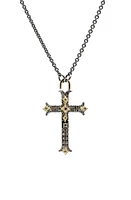 Armenta Old World Crivilli Cross Pendant Necklace in Yellow Gold at Nordstrom