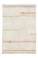 Lorena Canals Kids' Washable Lanes Rug in Vintage Nude at Nordstrom