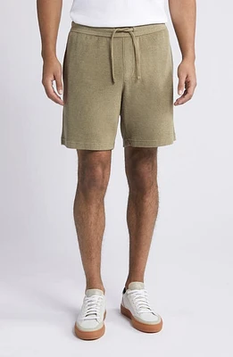 Treasure & Bond Terry Cloth Shorts Olive Mermaid at Nordstrom,