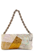 Dries Van Noten Patchwork Top Handle Bag in Gold Multi at Nordstrom