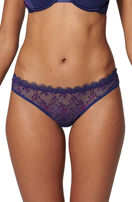 Simone Perele Singuliere Bikini Cut Briefs Midnight at Nordstrom,