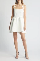 Elliatt Enchantment Fit & Flare Minidress Ivory at Nordstrom,