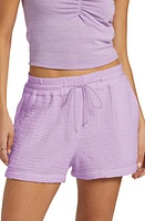 Billabong Cotton Gauze Cover-Up Shorts at Nordstrom,