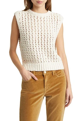 FRAME Open Stitch Sweater Vest at Nordstrom,