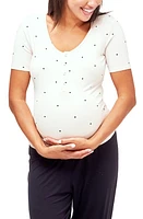 Nom Maternity Rhys Maternity/Nursing Pajama Top at Nordstrom,