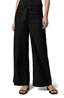 Joe's The Addison High Waist Ankle Wide Leg Linen Blend Pants at Nordstrom,