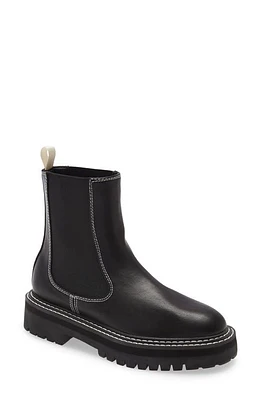 Billini Valeska Chelsea Boot Black/White at Nordstrom,