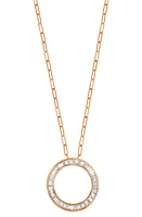 Bony Levy Ofira 18K Rose Gold Large Circle of Life Pendant Necklace at Nordstrom