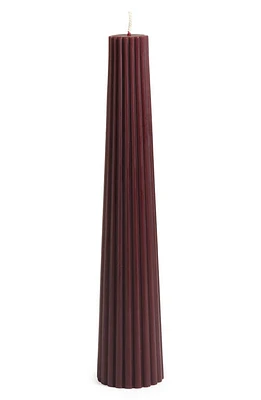 Greentree Home Fluted Pillar Candle in Sangria at Nordstrom