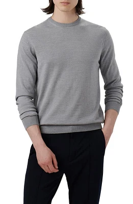 Bugatchi Merino Wool Crewneck Sweater at Nordstrom,