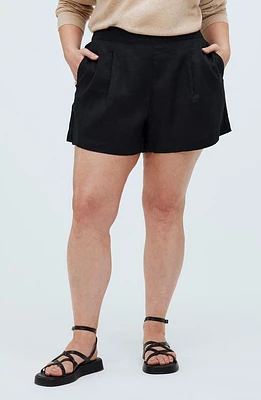 Madewell Pull-On Linen Shorts at Nordstrom,