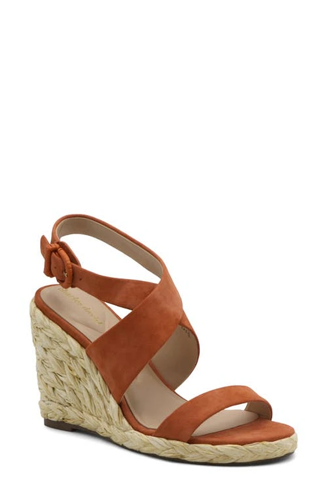 Charles David Russell Espadrille Wedge Sandal Papaya at Nordstrom,