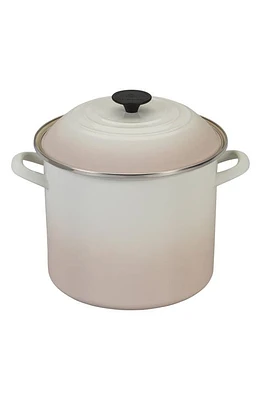 Le Creuset -Quart Enameled Steel Stockpot in Meringue at Nordstrom