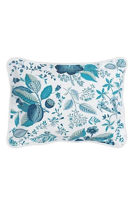 Matouk Pomegranate Boudoir Pillow Sham in Prussian Blue at Nordstrom