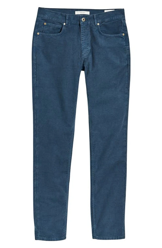 Billy Reid Moleskin Slim Fit Five Pocket Pants at Nordstrom,