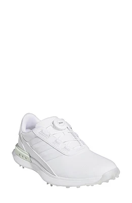 adidas Golf S2G BOA 24 Spikeless Shoe White/White/Crystal Jade at Nordstrom,