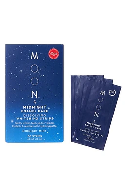 MOON Midnight Enamel Care Dissolving Whitening Strips at Nordstrom