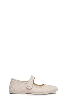 CHILDRENCHIC Swiss Dot Canvas Mary Jane Sneaker Camel at Nordstrom,