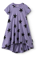 Nununu Kids' Star Print Cotton Swing Dress at Nordstrom,