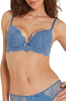 Etam Success Underwire Plunge Push-Up Bra at Nordstrom,