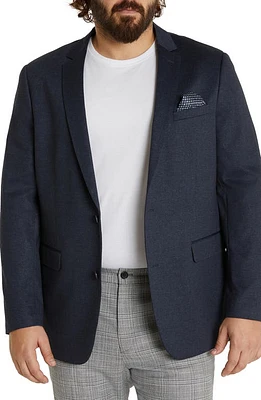 Johnny Bigg Parker Comfort Stretch Knit Blazer Navy at Nordstrom,