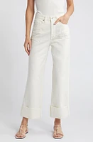 AG Kora High Waist Wide Leg Jeans 1 Year Powder at Nordstrom,