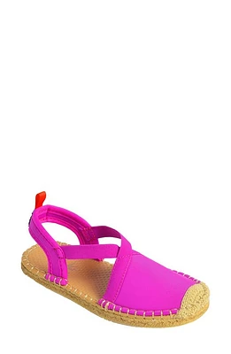 Sea Star Beachwear Kids' Seafarer Slingback Water Shoe in Hot Pink at Nordstrom, Size 10 M