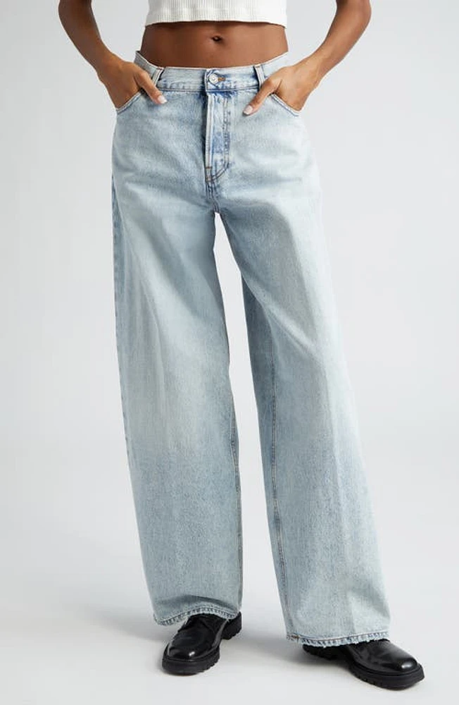 Haikure Bethany Wide Leg Jeans Stromboli Blue at Nordstrom,