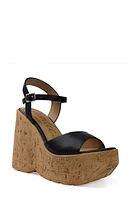 Candie's Zulina Water Resistant Wedge Platform Sandal at Nordstrom,