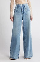 FRAME The Skater High Waist Wide Leg Jeans at Nordstrom,